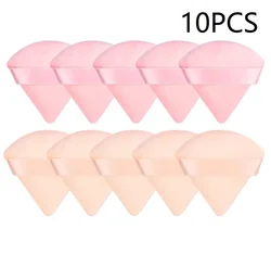 10PCS Triangle Makeup Beauty Sponge Puff Set for Powder Blending and Cosmetic Application (6-10PCS)