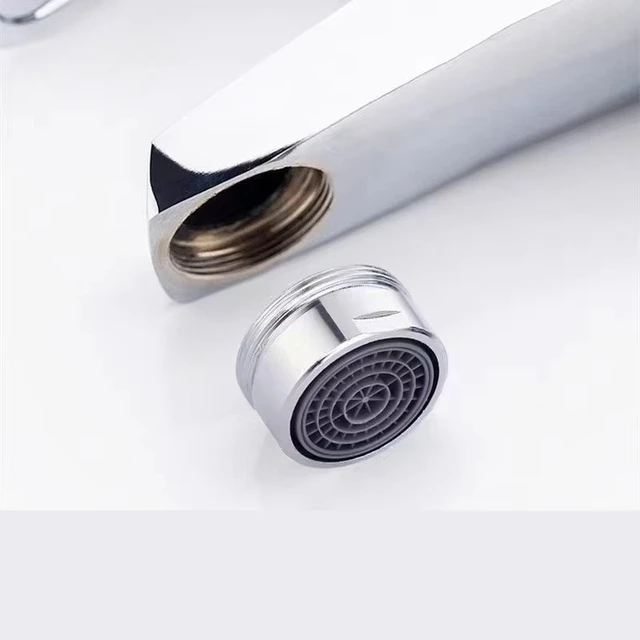 1 ชิ้น หัวกรองน้ำก๊อกน้ำห้องน้ำ/ห้องครัว ขนาด 18 มม./20 มม./22 มม./24 มม. ป้องกันน้ำกระเด็น 1