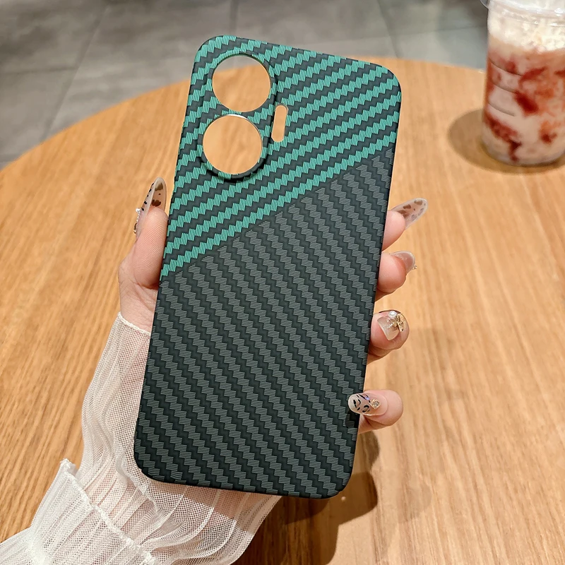 Ultra-Thin Carbon Fiber Stripe Matte Hard Case Cover