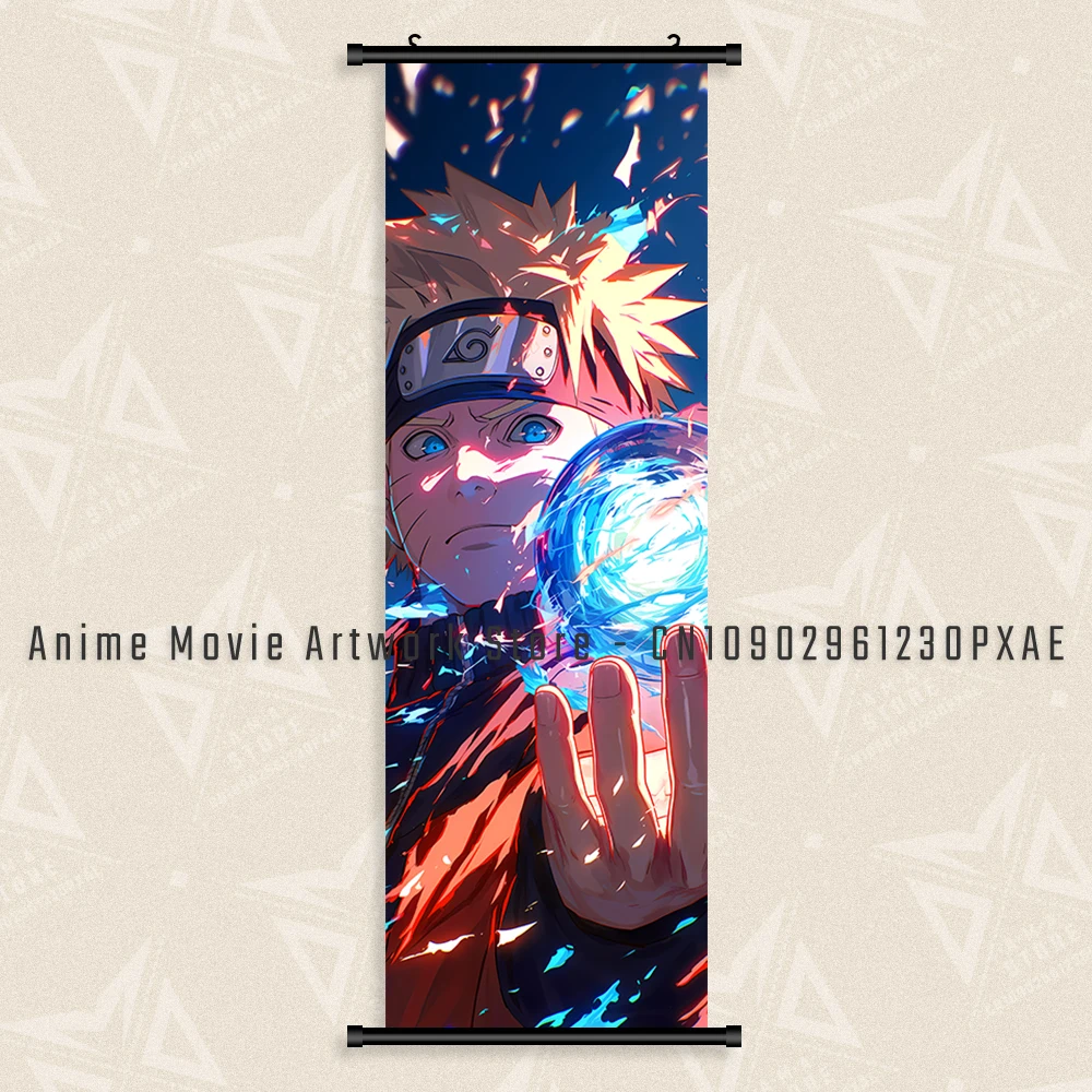 Naruto Anime Wall Art Canvas - Hatake Kakashi Home Decoration Mural
