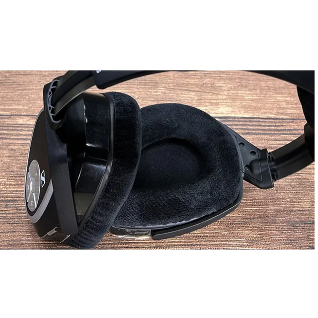Cuscinetti Per Le Orecchie Della Fascia Di Ricambio Manicotti Per Cuscino Con Clip Per Fibbia Per Sennheiser HDR RS165 RS175 RS185 RS195 Cuscinetti Per Cuffie - Foto 10
