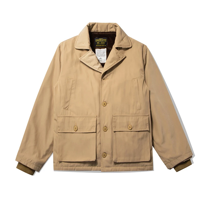 Vintage Us Navy Jacket Men | 1 Flight Jacket Vintage | Polyester 