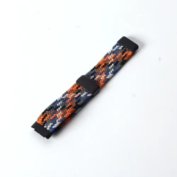 Magnetic Nylon Elastic Loop Braided Stretchy Replacement Wristband - Fitbit Charge5 6 (Camouflage)