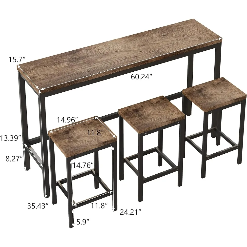 Ljustra High Top Table Set