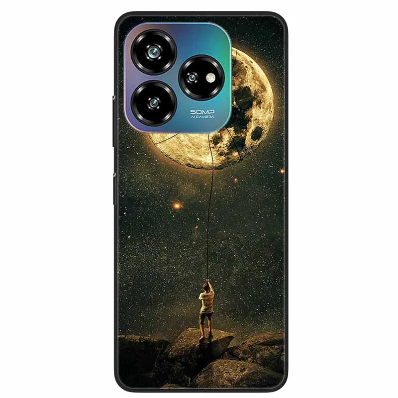 Cartoon Silicone Soft Phone Case - Protective Cover Bag in Vibrant Design