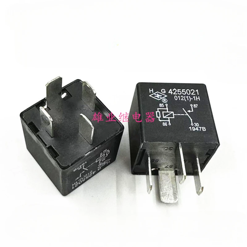 

(Абсолютно новое) 1 шт./лот, 100% оригинальное реле: HG 4255021 012(1)-1H, 4 контакта, 40A, реле кондиционера 4190 012[1]-1H