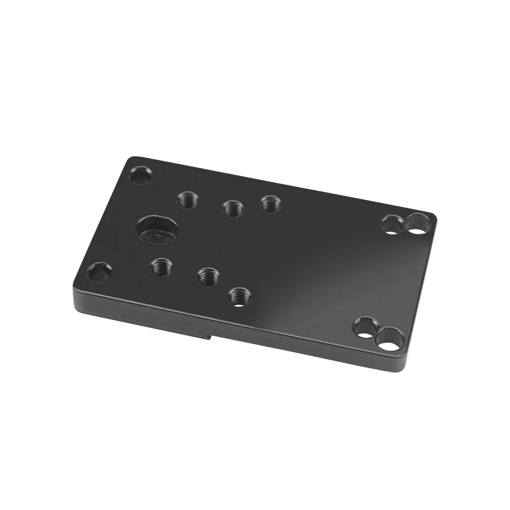 Tactical Stainless Steel Mounting Plate Base for Taurus PT111 G2 G2c G2s original G3 Glock G17 G19 G22 G34 G43X Outdoor Hunting