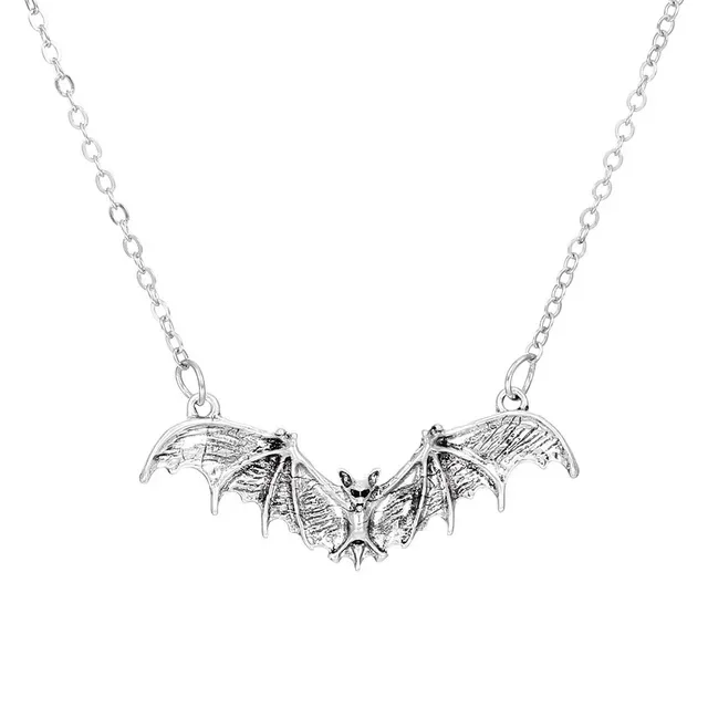 Collana Pipistrello Gotica – Ciondolo Ali Di Animale In Lega, Gioiello Vintage Per Donne E Ragazze, Ideale Per Halloween - 4