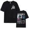 Rapper Myke Towers Graphic Printed T-shirts for Men Harajuku Hip Hop Oversized T Shirt Unisex Summer Cotton Short Sleeve T-shirt 2