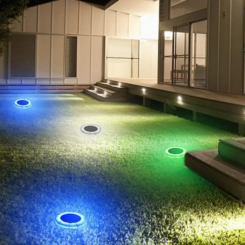 Solar Floating Light Upgraded Waterproof Swimming Pool Outdoor Decorative Blue LED