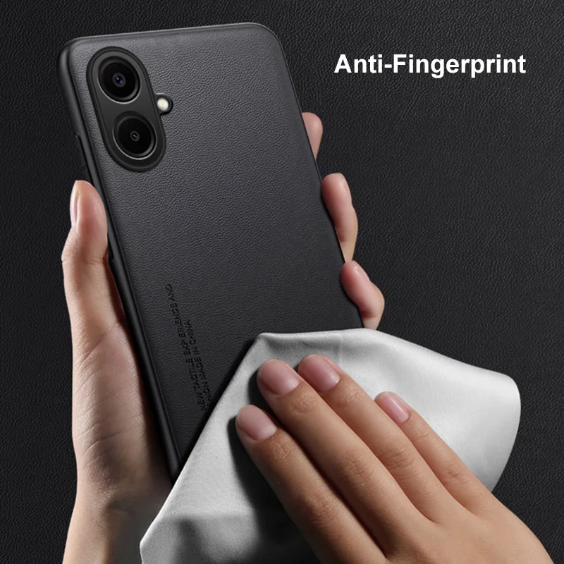 Luxury PU Leather Shockproof Phone Case - Full Protection Back Cover