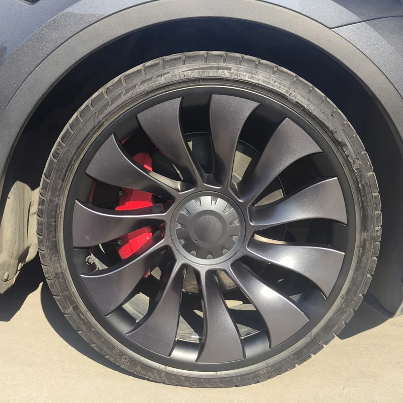 Wheel Hub Covers Wheel Guard Covers Auto Exterior Accessories For Tesla Model Y 21 Inch 2018 -