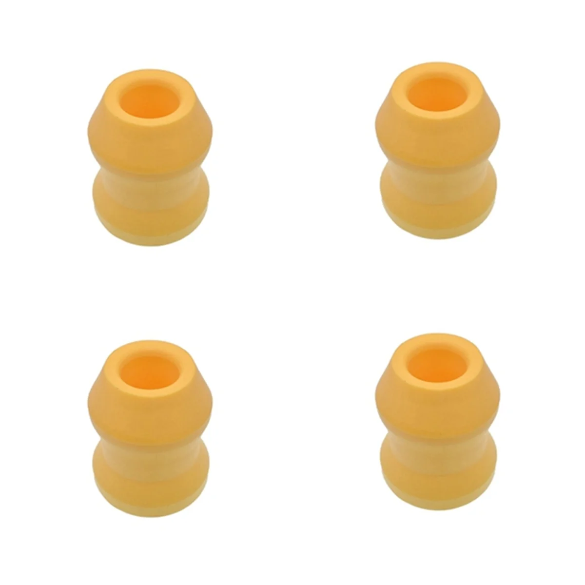 Rear Back Suspension Helper Damper Rubber MR418018 for Mitsubishi Pajero Montero Sport Challenger Nativa 1996-2016 4PCS