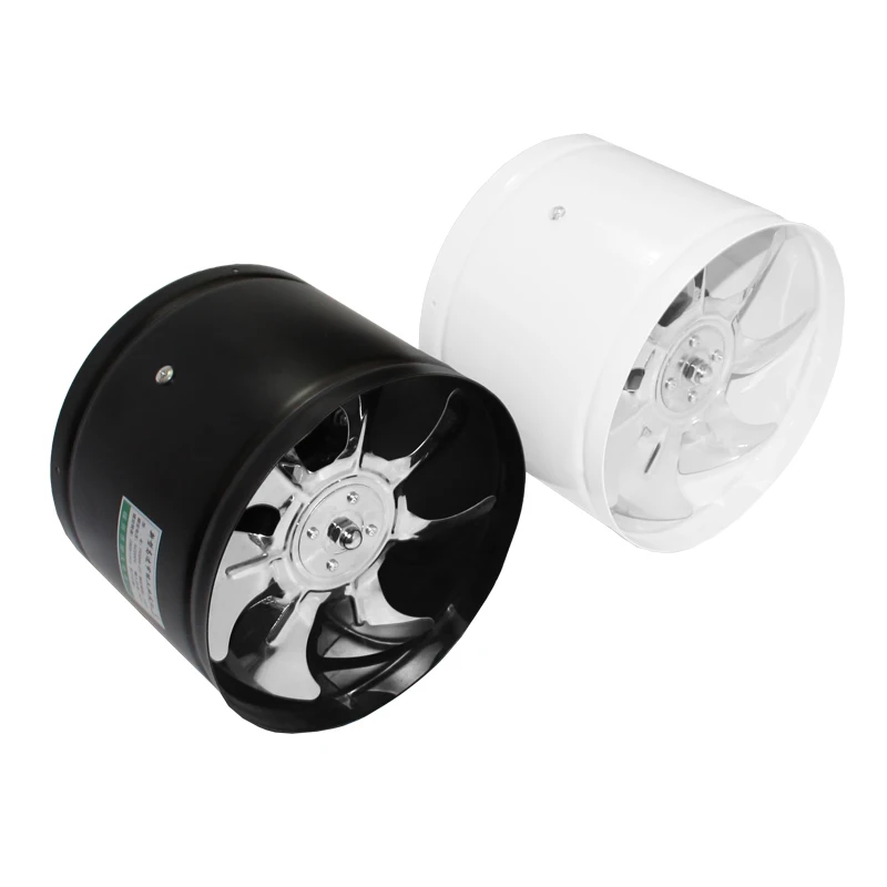 

6/8Inch Duct Pipe Fan Air Ventilator Metal Pipe Ventilation Exhaust Fan Mini Extractor Bathroom Toilet Wall Fans Duct Fan
