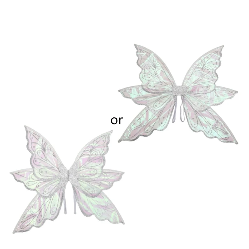 

Butterflies Wing for Girls Kids Halloween Costume Fairy Festival Dress Up