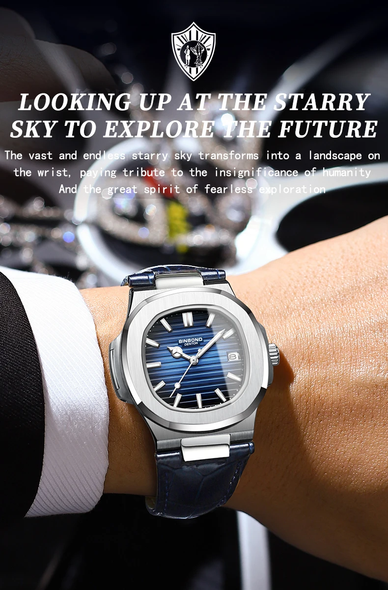 BINBOND B1885 Men's Watch description image 2