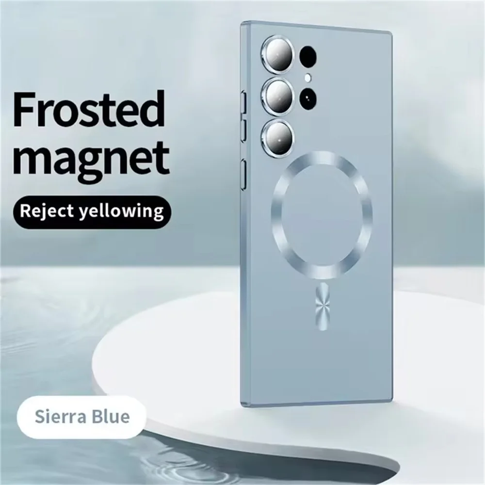 Magnetic Wireless Charging Matte Case