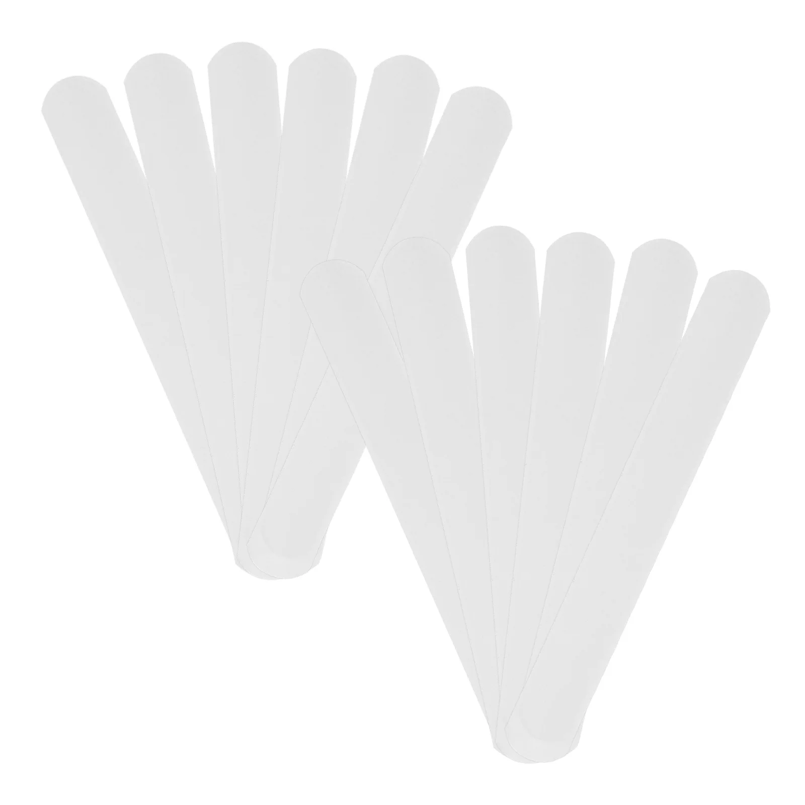 30 Pcs Whiteboard Blank Pure Ring Child Charm Bracelet Snap Bands Wrapping Paper Pvc Slap Wristband for Kids Bulk
