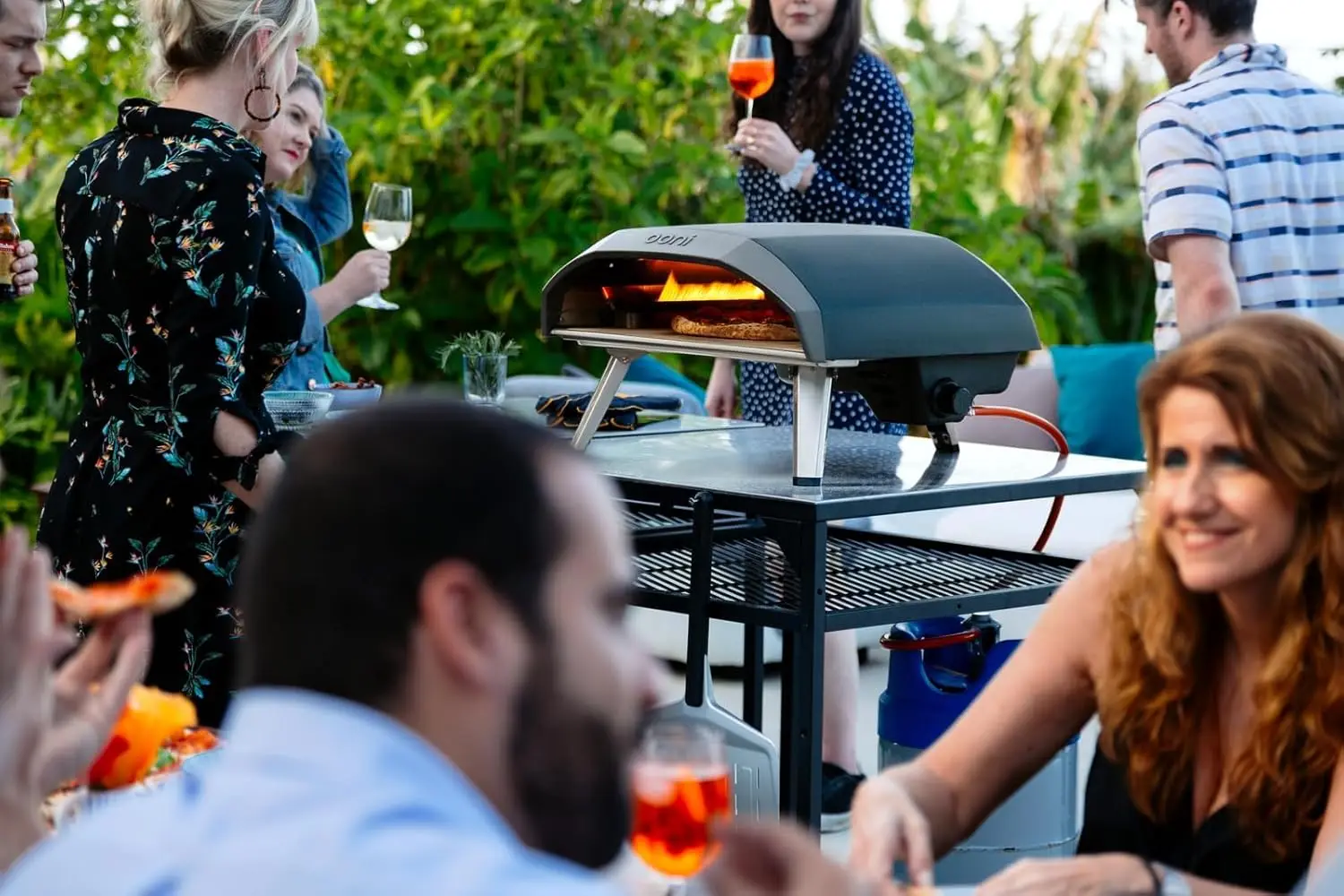 16 Gas Pizza Oven 28mbar Natural Gas Outdoor Pizza Oven Portable Pizza Oven For Fire and Stonebaked 16 Inch Pizzas Countertop 5