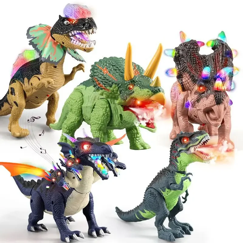1PC Talking Walking Dinosaur Electric Dinosaur toys interactive kids 1pc talking walking dinosaur electric dinosaur toys interactive kids