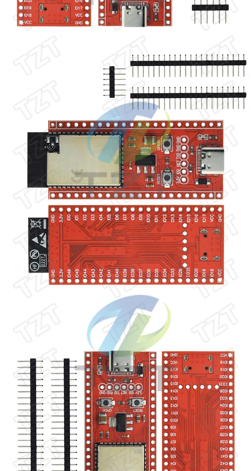 Type-C USB ESP32-S2-WROOM ESP32-S2 макетная плата Wi-Fi MCU модуль ...