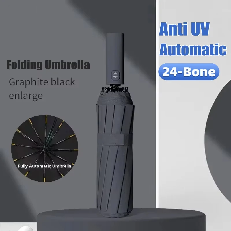 Automatic Umbrella Outdoor Sunshade 24 Bone