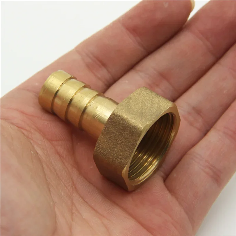 Water Pipe Fitting Pagoda Connector 6 8 10 12 14mm Hose Barb 1/8 1/4 3/8 1/2 inch Thread