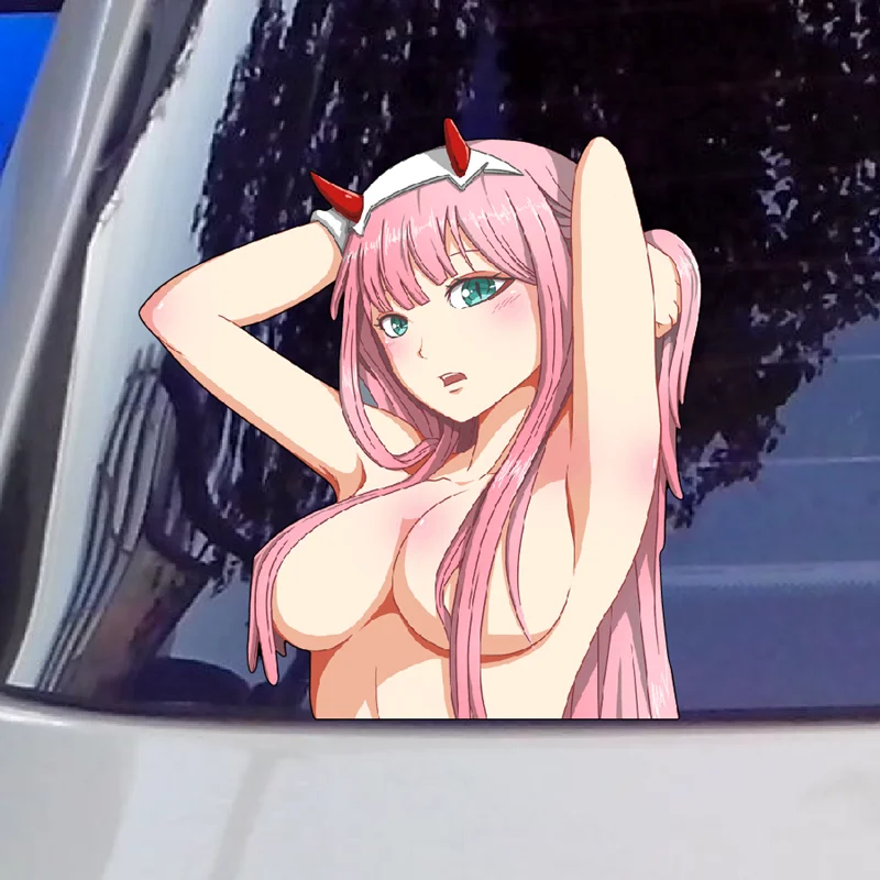 Водонепроницаемая Светоотражающая аниме-наклейка на багажник автомобиля мотоцикла с героями мультфильмов