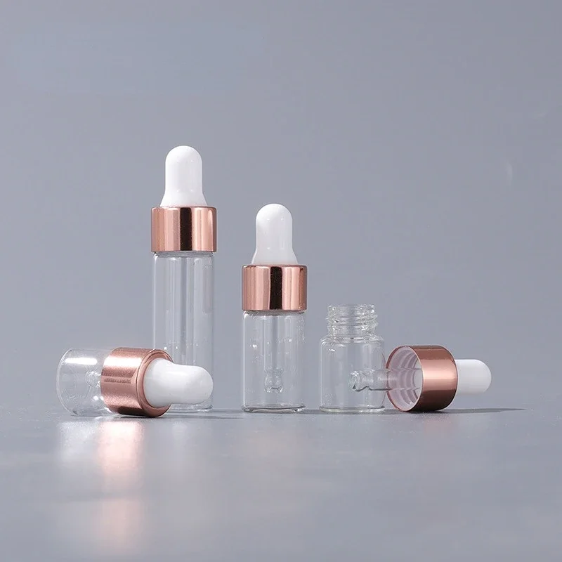 Dropper Bottle 10/20pcs Mini Glass Empty Essential Oil Bottles