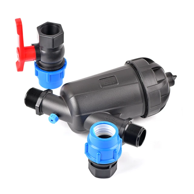 3/4 "1" 1,25 ", 1,5", 2 "Vízszűrő 120 Háló Szelep Gyors Adapter Kerti Mezőgazdasági Öntözés - Image 4