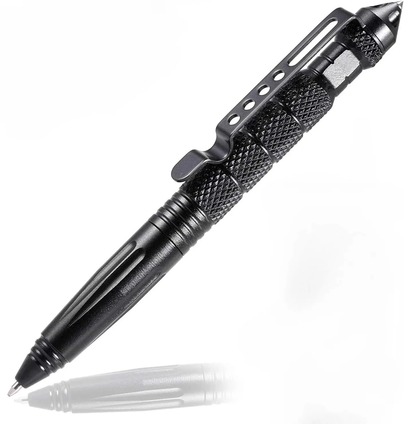 Military Tactical Pen Professional Self Defense Pen Emergency Glass Breaker Pen Tungsten Steel