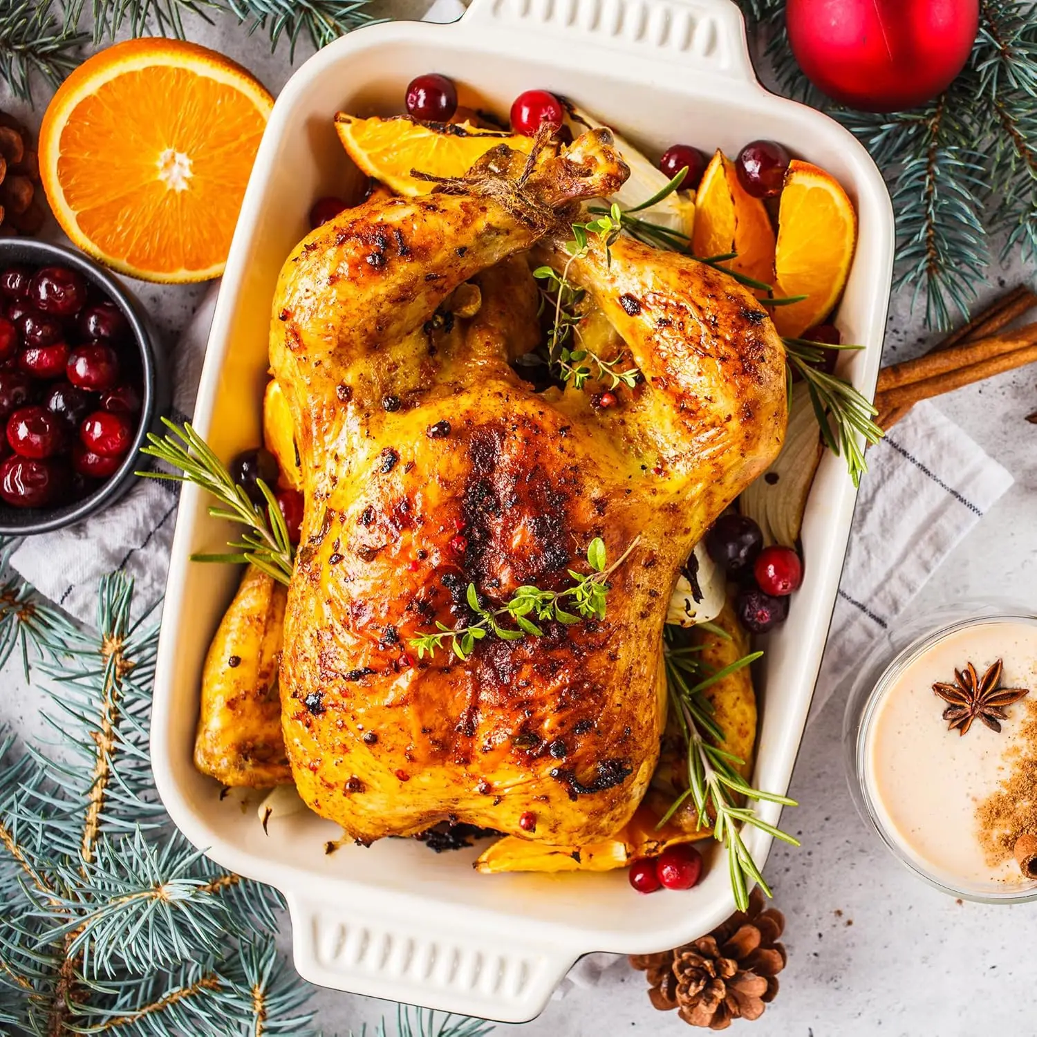 28lb 24-Quart Roaster Oven, Electric Roaster Oven with Viewing Lid, Turkey Roaster with Unique Defrost/Warm Function, La 5