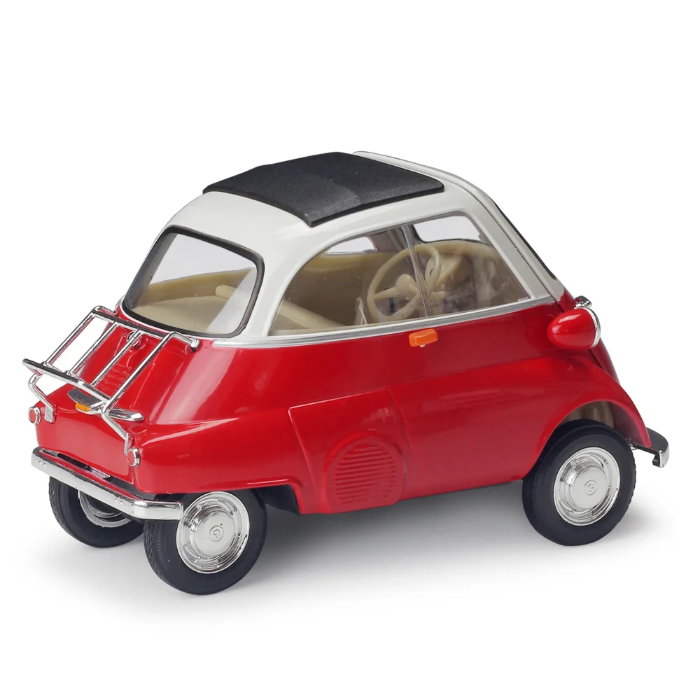 Welly 1:18 Bmw Isetta 합금 자동차 모델 다이캐스트 및 장난감 차량 컬렉션 자동차 장난감 소년 생일 선물