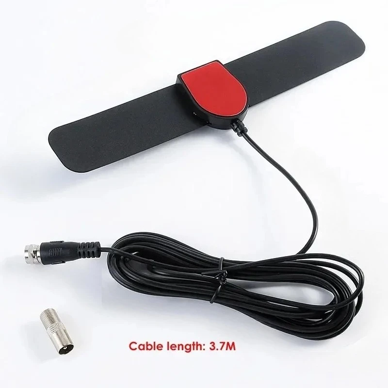 High Quality Indoor TV Antenna, DVB-T2 ATSC 1080P Digital Amplifier with High Gain Satellite Receiver Built-in - 2
