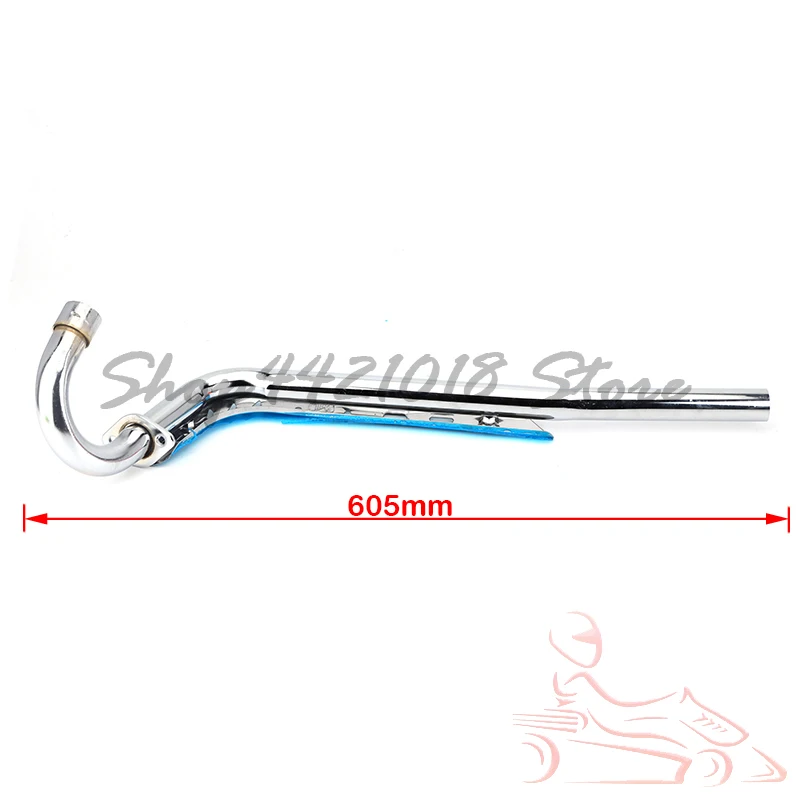 28mm modifiziertes Auspuffrohr für Kawasaki Motocross Dirt Bike klx110 Pit 70cc 110cc 125cc 150cc – Detail 2