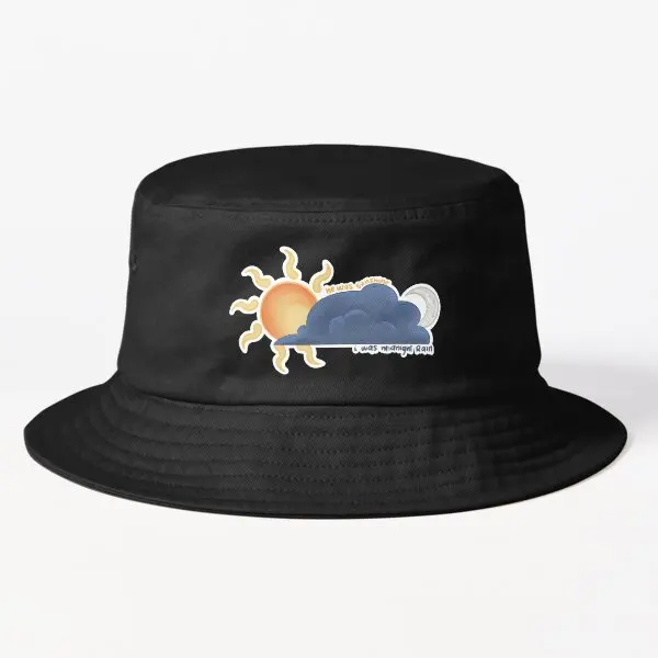 

Sunshine And Midnight Rain Bucket Hat Bucket Hat Fishermen Black Caps Fashion Cheapu Hip Hop Outdoor Casual Sun Boys Summer
