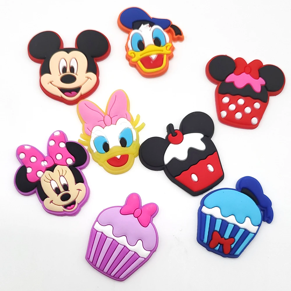 Shoe Charms 30 Sets PVC Sandals Accessories DIY Buckle Decoration Party Favors