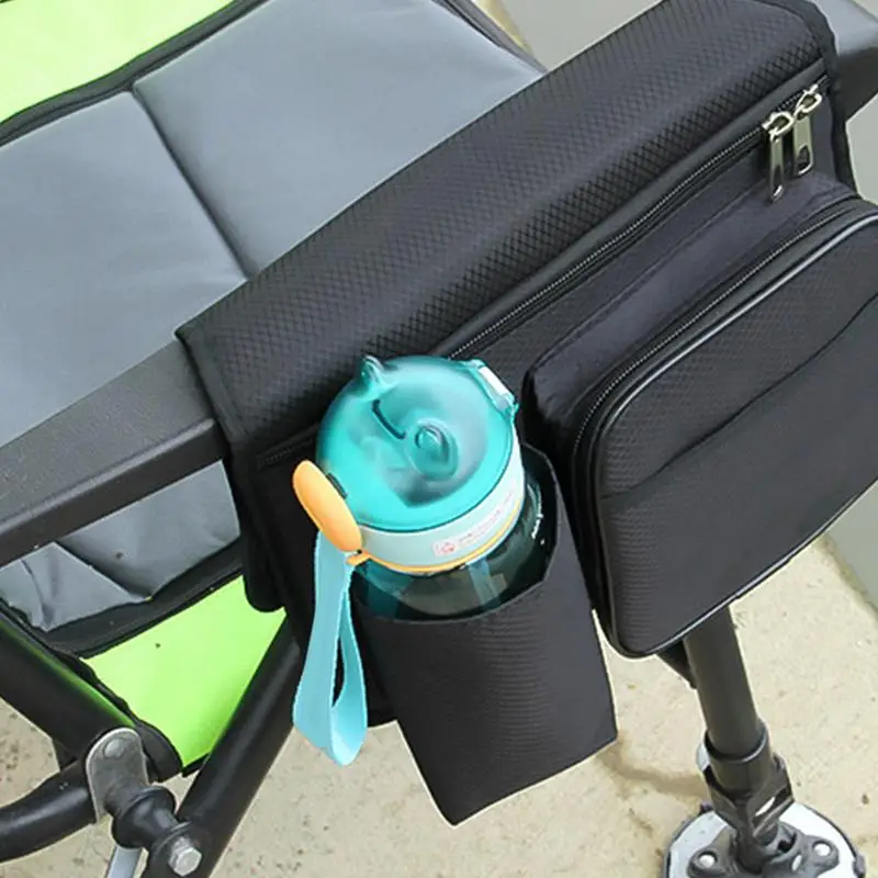 Outdoor Camping Chair Side Bag Multifunctional Armrest Storage Oxford Cloth Portable Placement Storage Bag