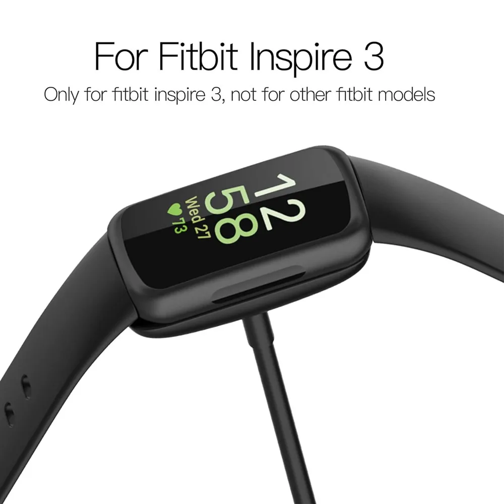 Fitbit Inspire 3 Smartwatch Replacement USB Charging Cable