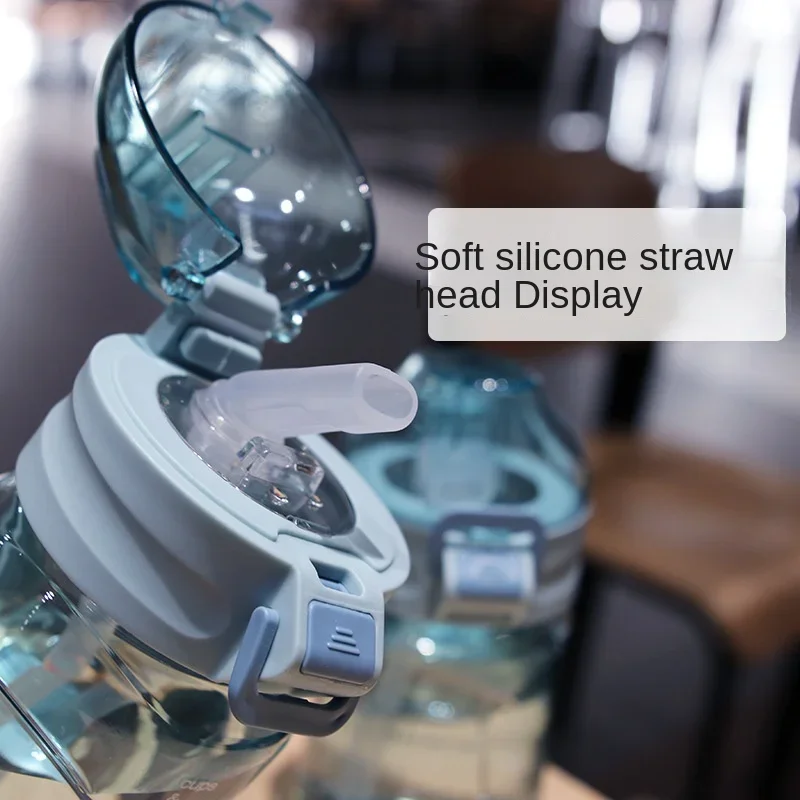 New Kids Water Sippy Cup Creative Cartoon Baby Feeding Cups with Straws Leakproof Water Bottles Outdoor Portable Children's Cups