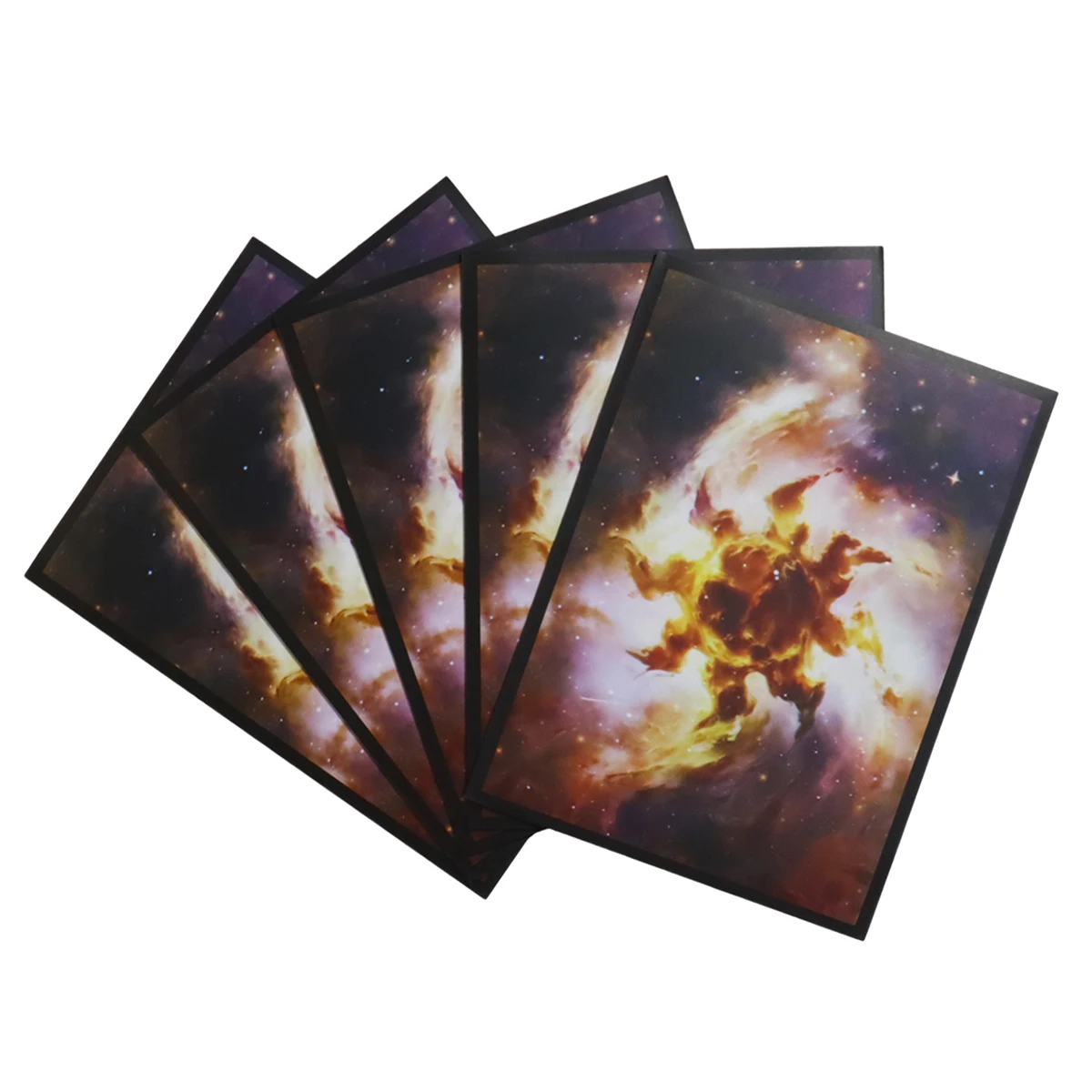 60pcs 66x91mm Standard Size Card Protector Land Board Game Card Sleeves Playing Game TCG Cover Shield Pkm/MTG Island/Forest