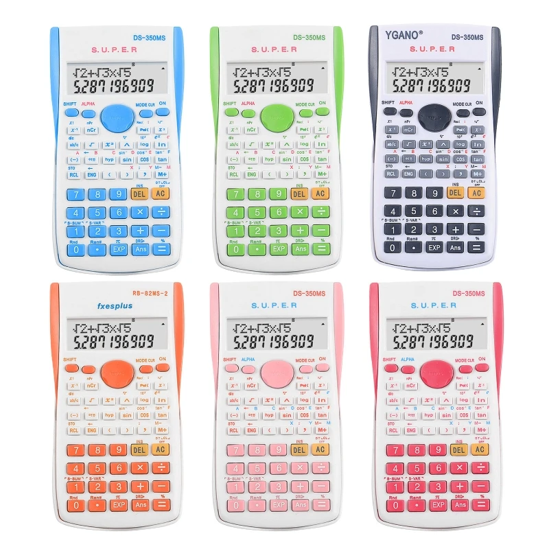 LuxeLiving Scientific Calculator With 240 Functions, 2-Line 10+2 Digits