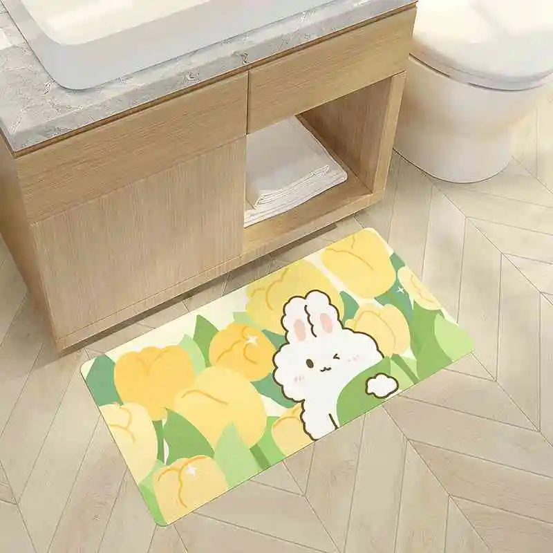 

cartoon door mat Kitchen mat, bedroom mat