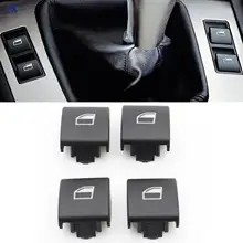 자동차 인테리어 액세서리 파워 윈도우 스위치 단추 커버 캡, BMW 3 시리즈 E46 325xi 323i 325i 328i 330i 330xi X5 E53 X3 E83