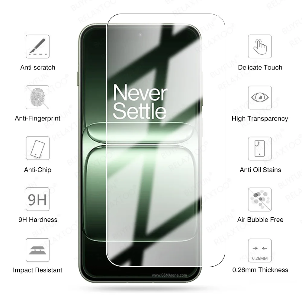 Premium 4-Pack 9H Tempered Glass Clear Screen Protector