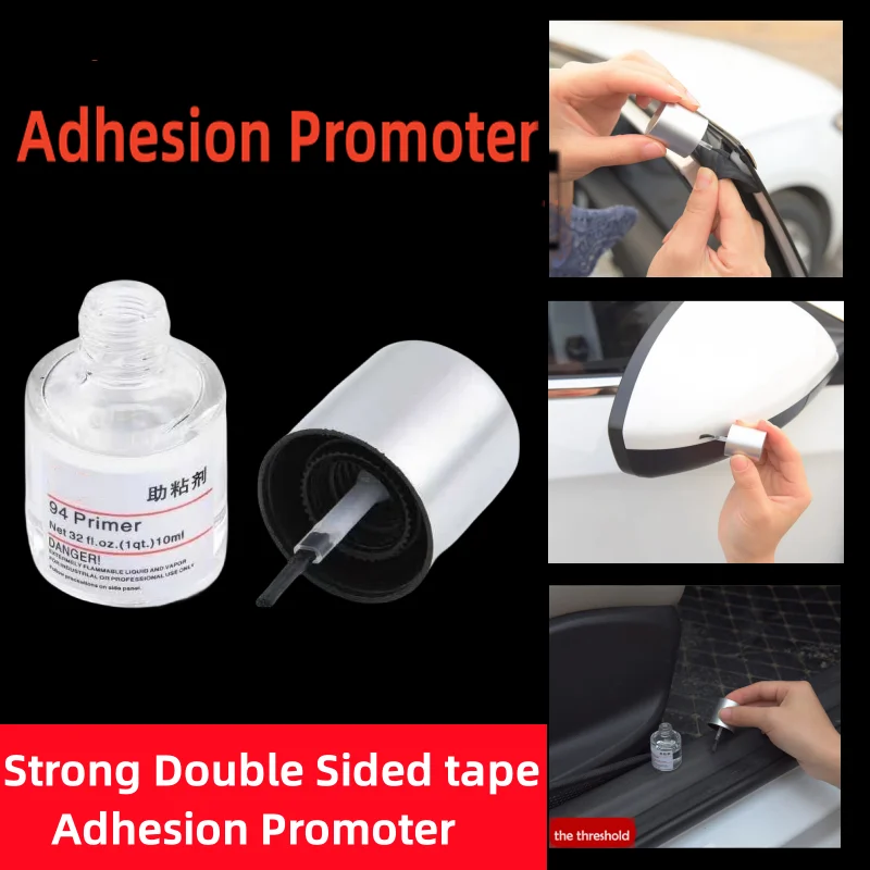 

94 Primer Double Sided Adhesive Adhesion Promoter Adhesive Car Door Styling Double Side Tape Enhanced Viscosity 10ml Bottle