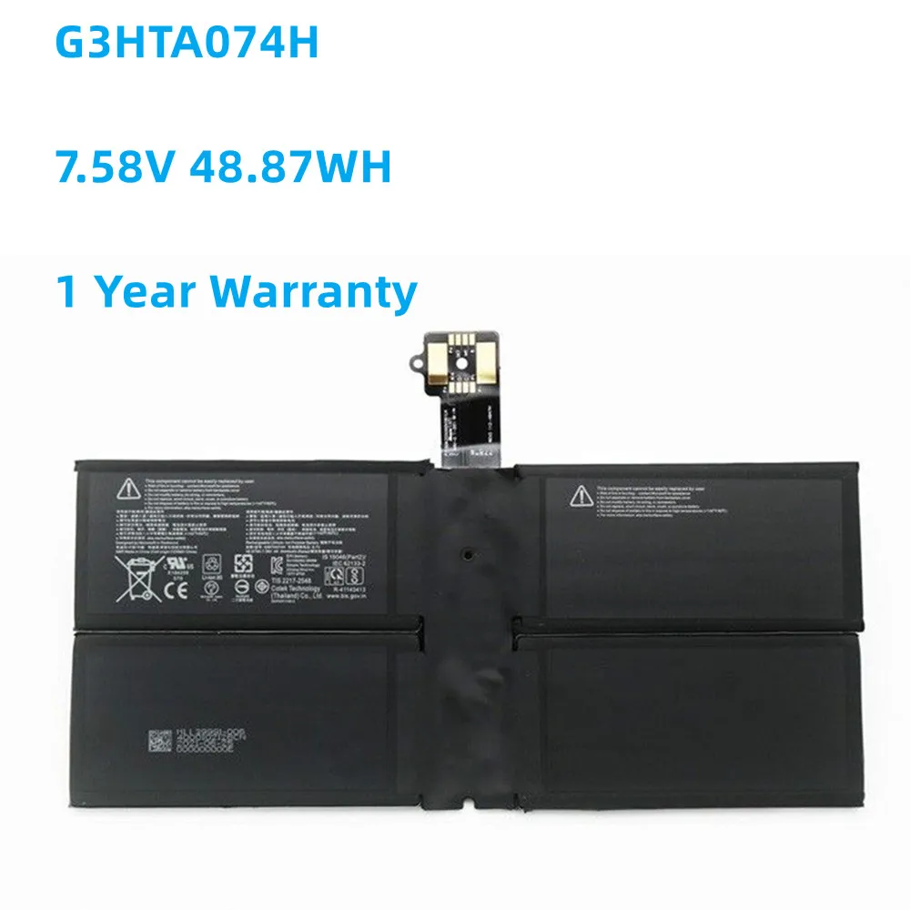 New 7.58V 6444mAh 48.87Wh Battery for Microsoft Surface Pro 7+ Plus