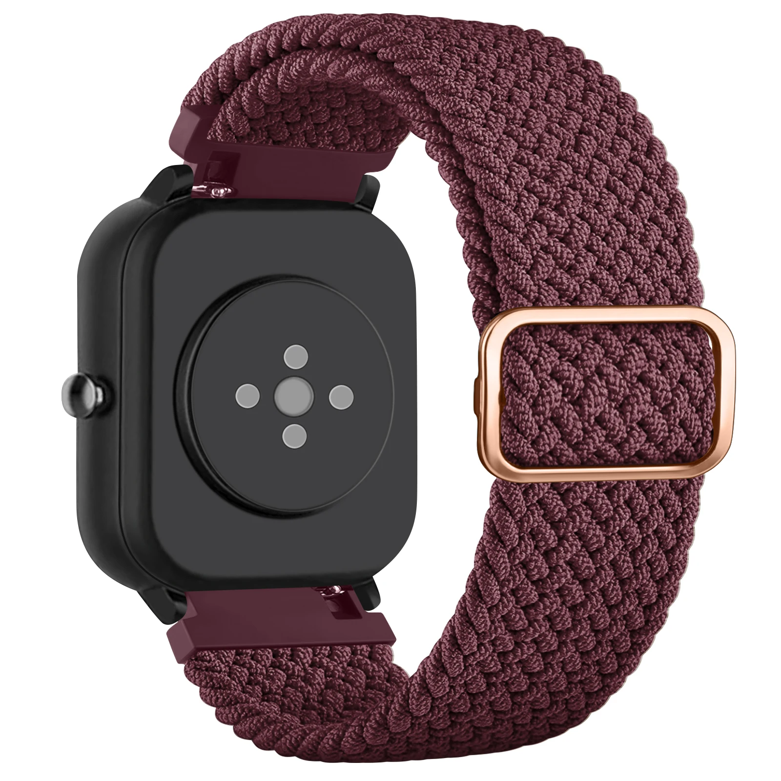 Elastic Braided Watch Strap, 20mm - Versatile and Stylish Band Bracelet