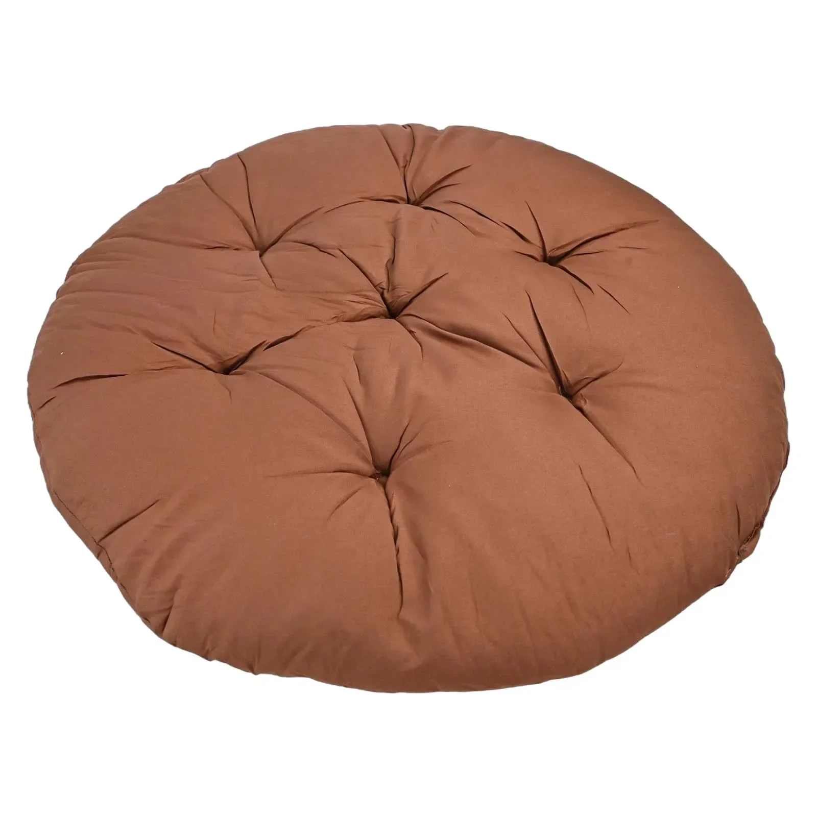 40/50/60cm Outdoor Seat Cushion Chair Pads Round Solid White Color Patio Seat Cushion For Rattan Chairs Hanging Basket Chair 5