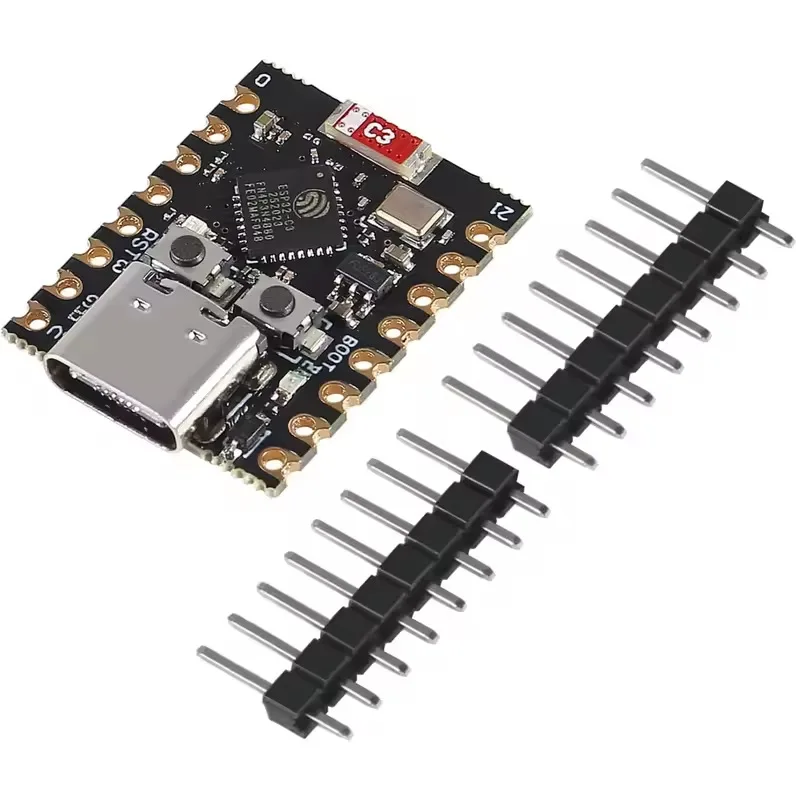 บอร์ดพัฒนา ESP32-C3 SuperMini Plus WiFi Bluetooth รุ่น V2.0 สีแดง